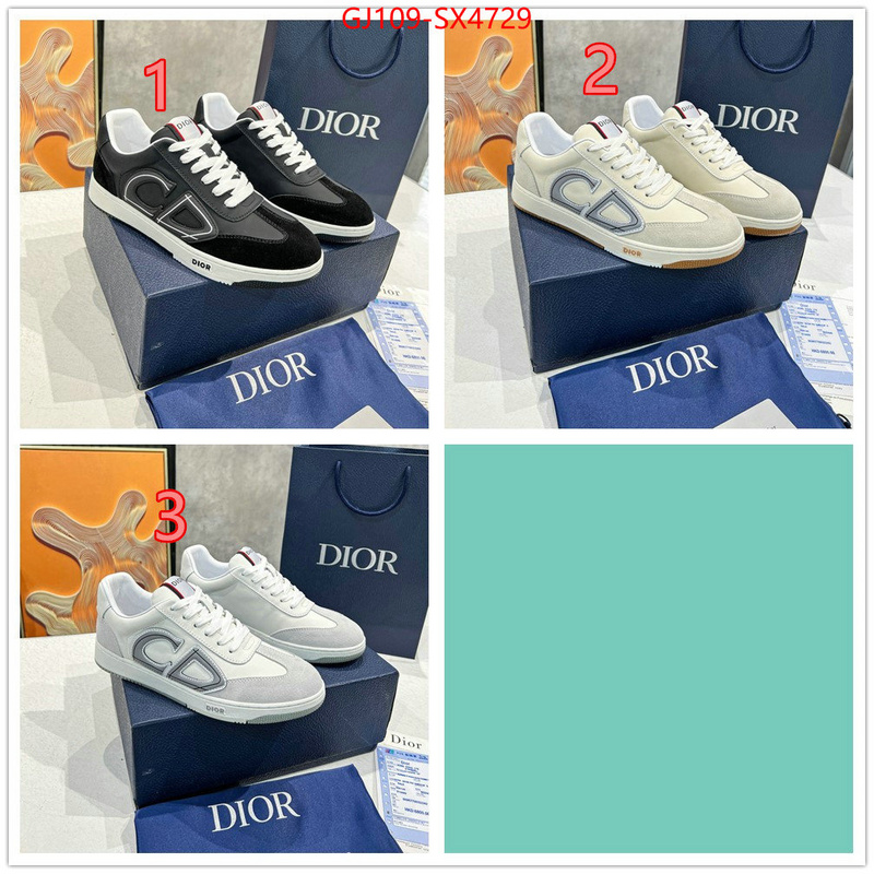 Men shoes-Dior replica ID: SX4729 $: 109USD