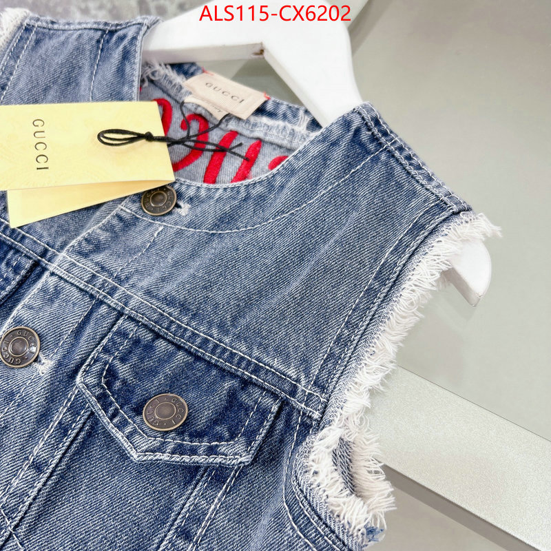 Kids clothing-Gucci luxury fashion replica designers ID: CX6202 $: 115USD
