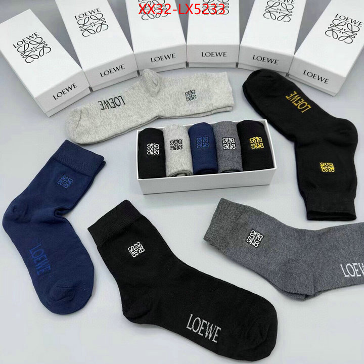 Sock-Loewe cheap replica designer ID: LX5233 $: 32USD