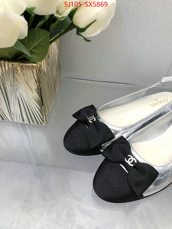 Women Shoes-Chanel luxury fake ID: SX5869 $: 105USD