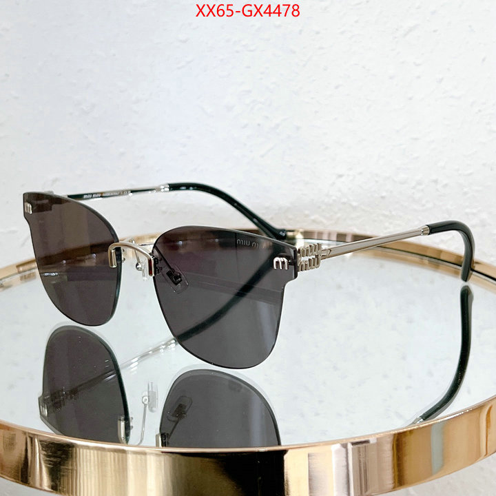 Glasses-Miu Miu best like ID: GX4478 $: 65USD