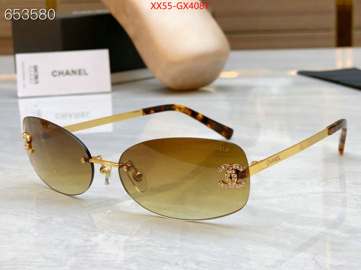 Glasses-Chanel quality replica ID: GX4087 $: 55USD