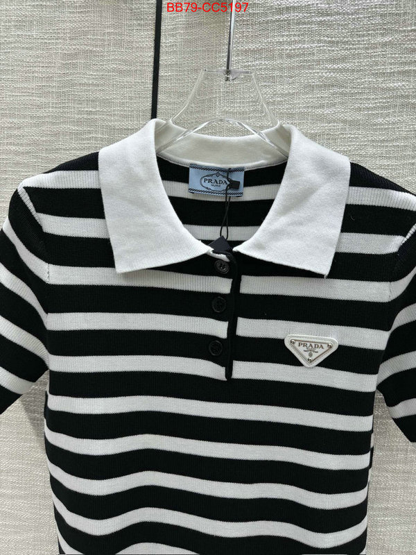 Clothing-Prada 1:1 ID: CC5197 $: 79USD