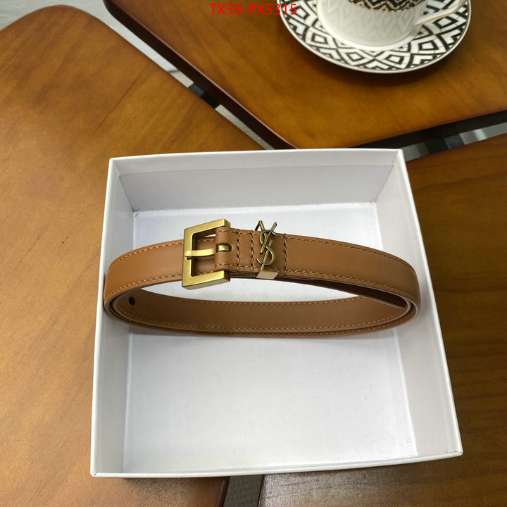 Belts-YSL buying replica ID: PX5315 $: 59USD