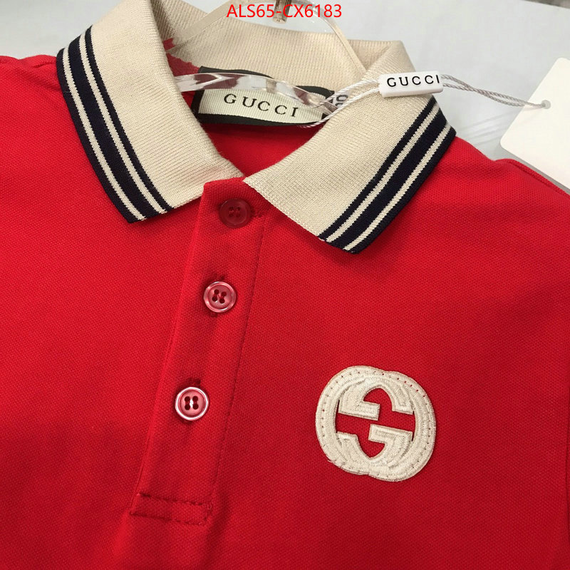 Kids clothing-Gucci top perfect fake ID: CX6183 $: 65USD