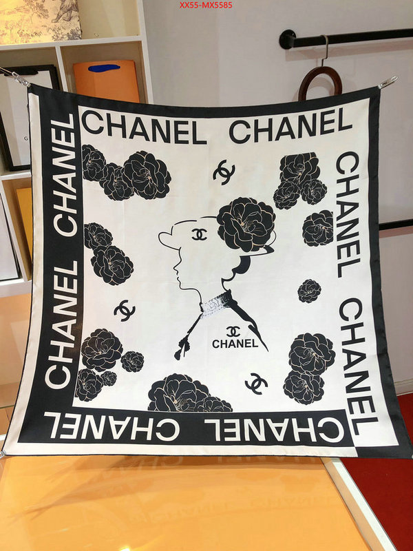 Scarf-Chanel buy high quality cheap hot replica ID: MX5585 $: 55USD