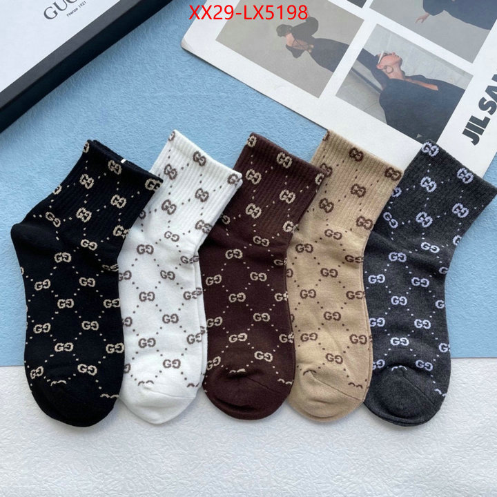 Sock-Gucci is it ok to buy replica ID: LX5198 $: 29USD