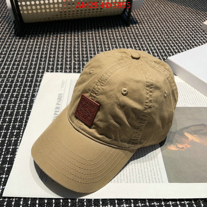 Cap(Hat)-Loewe knockoff highest quality ID: HX5955 $: 29USD