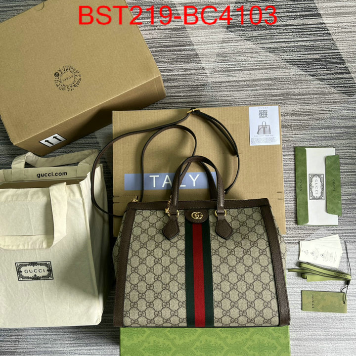Gucci Bags(TOP)-Handbag- replcia cheap ID: BC4103 $: 219USD,