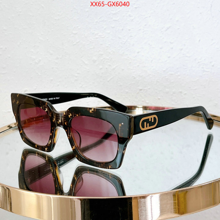 Glasses-Fendi quality replica ID: GX6040 $: 65USD