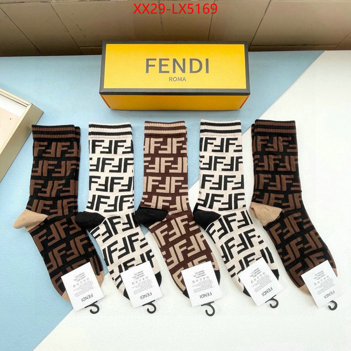Sock-Fendi online shop ID: LX5169 $: 29USD