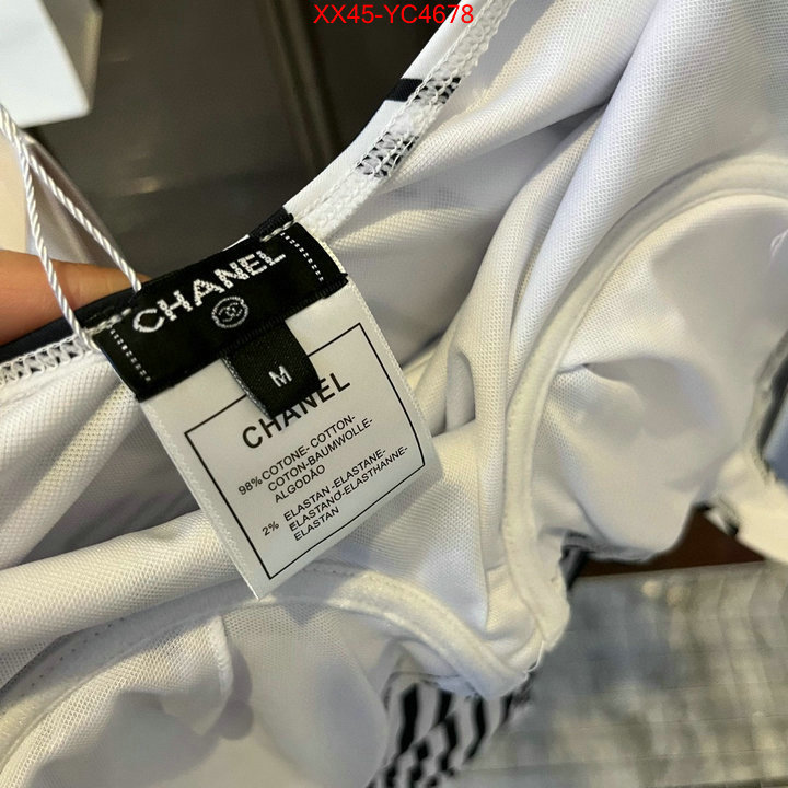 Swimsuit-Chanel designer fashion replica ID: YC4678 $: 45USD