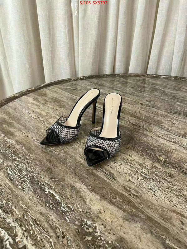 Women Shoes-Gianvito Rossi wholesale replica shop ID: SX5797 $: 105USD