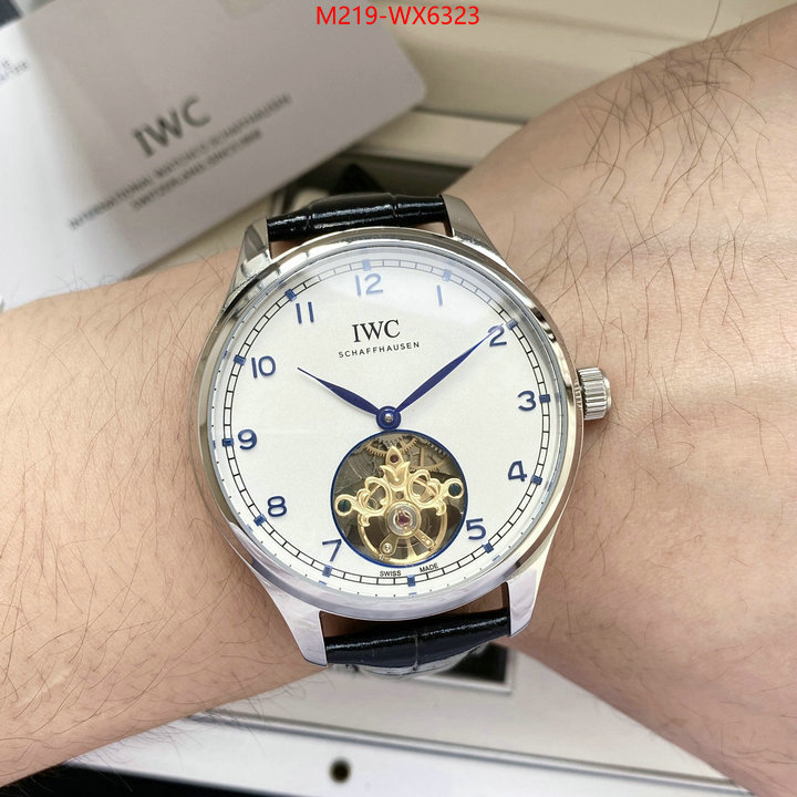 Watch(TOP)-IWC for sale cheap now ID: WX6323 $: 219USD