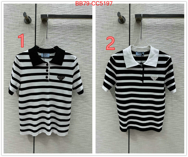 Clothing-Prada 1:1 ID: CC5197 $: 79USD