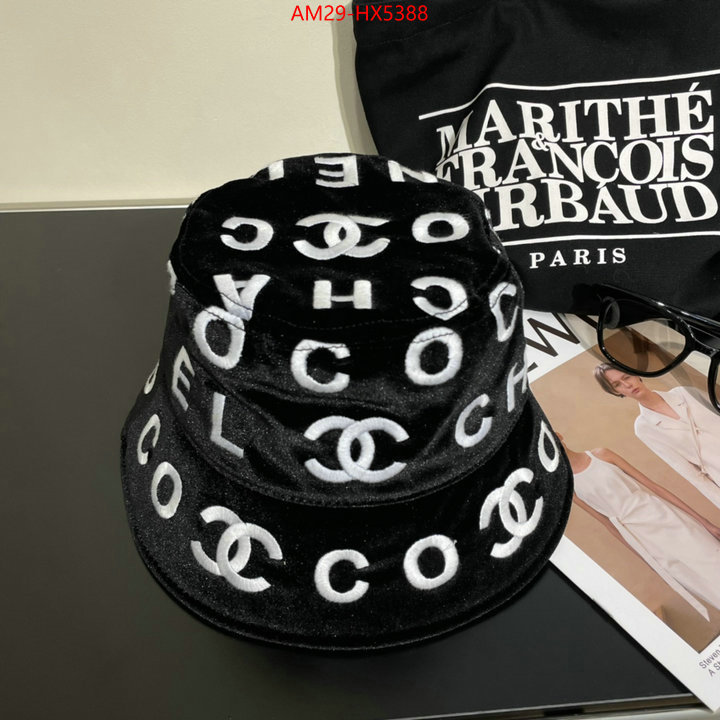 Cap (Hat)-Chanel cheap replica designer ID: HX5388 $: 29USD