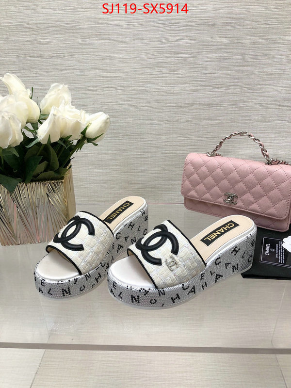 Women Shoes-Chanel best designer replica ID: SX5914 $: 119USD