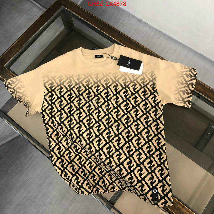 Clothing-Fendi designer 7 star replica ID: CX4878 $: 52USD