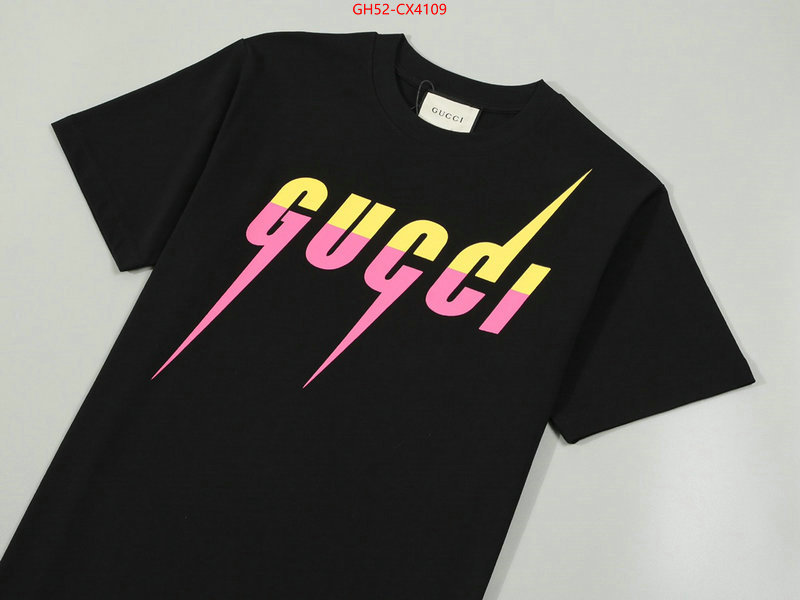 Clothing-Gucci best replica new style ID: CX4109 $: 52USD