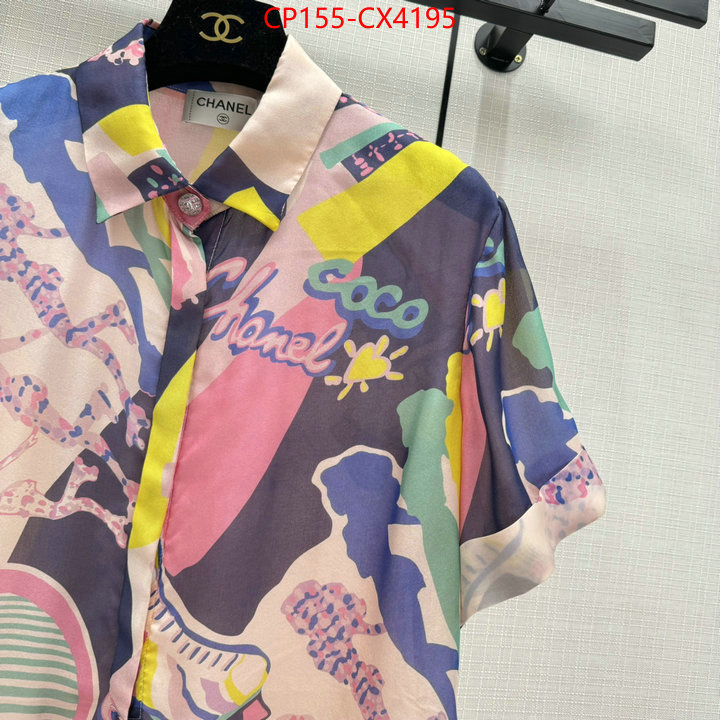 Clothing-Chanel replica designer ID: CX4195 $: 155USD