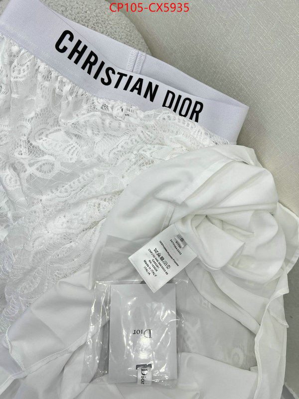 Clothing-Dior we provide top cheap aaaaa ID: CX5935 $: 105USD