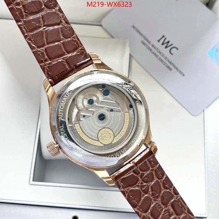 Watch(TOP)-IWC for sale cheap now ID: WX6323 $: 219USD