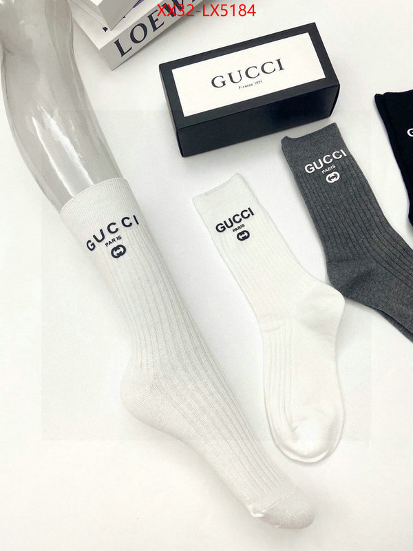 Sock-Gucci aaaaa replica ID: LX5184 $: 32USD