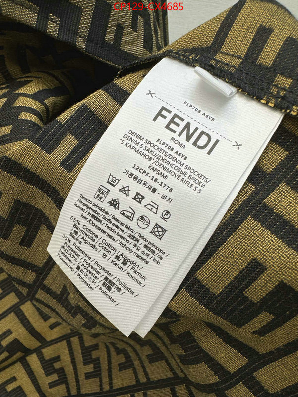 Clothing-Fendi best site for replica ID: CX4685 $: 129USD