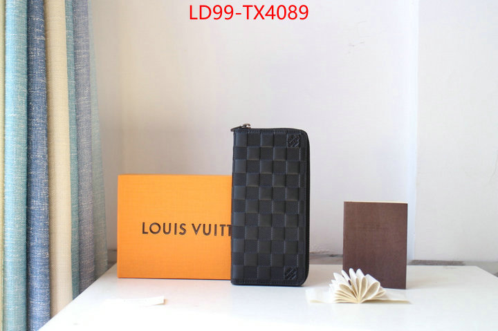 LV Bags(TOP)-Wallet shop designer ID: TX4089 $: 99USD,