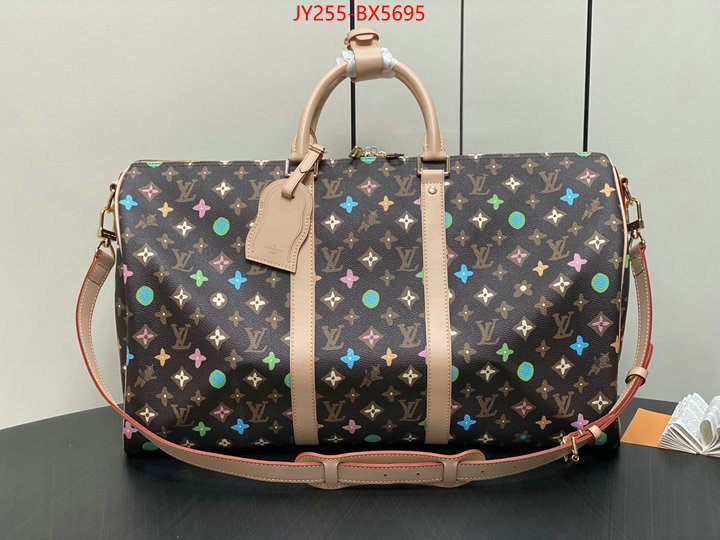 LV Bags(TOP)-Keepall BandouliRe 45-50- replica 2024 perfect luxury ID: BX5695 $: 255USD,