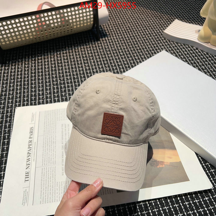 Cap(Hat)-Loewe knockoff highest quality ID: HX5955 $: 29USD