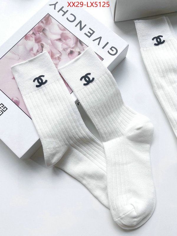 Sock-Chanel luxury cheap ID: LX5125 $: 29USD