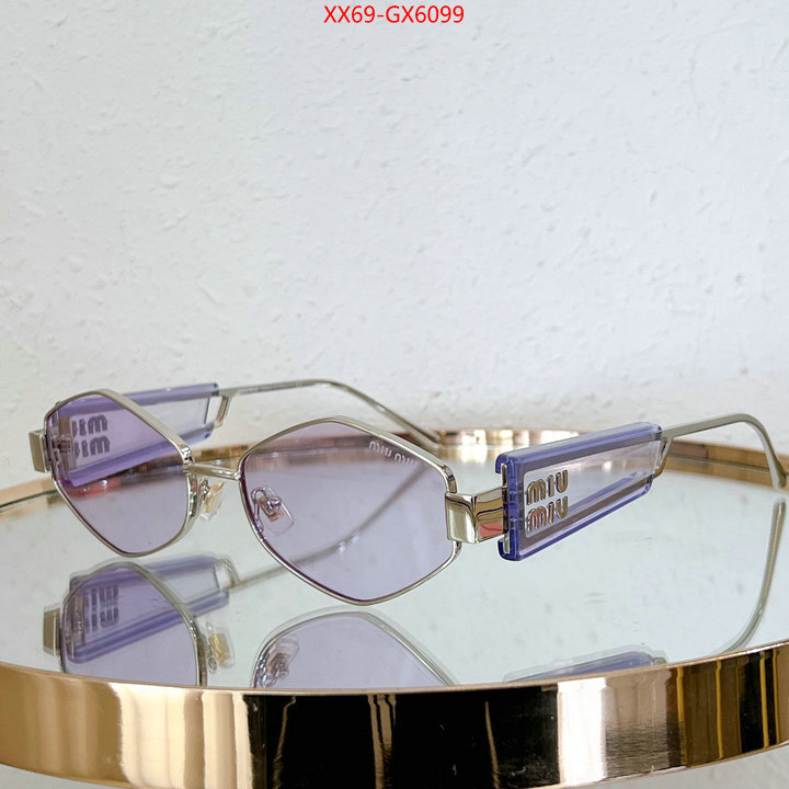 Glasses-Miu Miu 1:1 replica ID: GX6099 $: 69USD