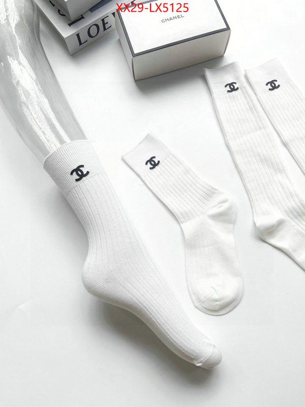 Sock-Chanel luxury cheap ID: LX5125 $: 29USD