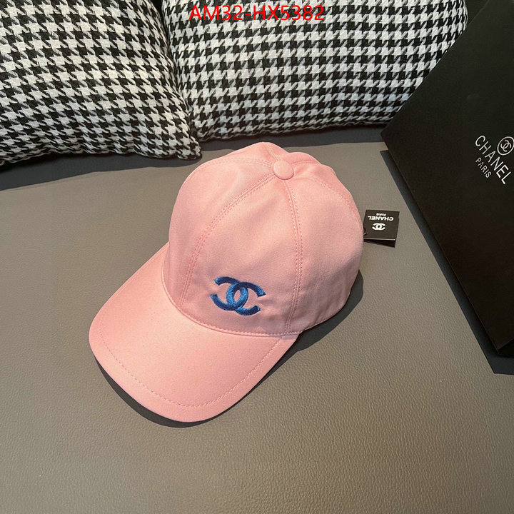 Cap (Hat)-Chanel we provide top cheap aaaaa ID: HX5382 $: 32USD