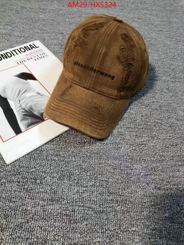 Cap(Hat)-Alexander Wang high quality designer replica ID: HX5324 $: 29USD