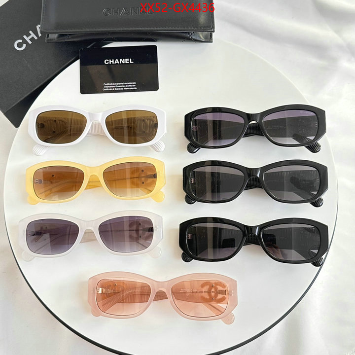 Glasses-Chanel we provide top cheap aaaaa ID: GX4436 $: 52USD