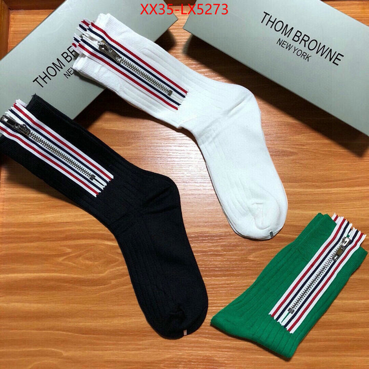 Sock-Thom Browne buy luxury 2024 ID: LX5273 $: 35USD