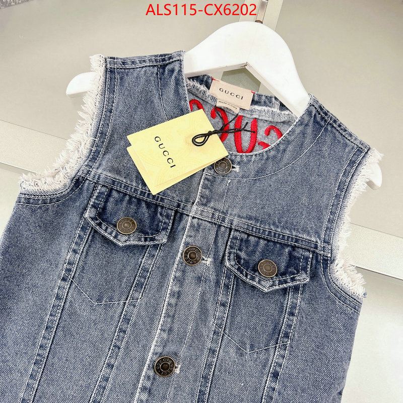 Kids clothing-Gucci luxury fashion replica designers ID: CX6202 $: 115USD