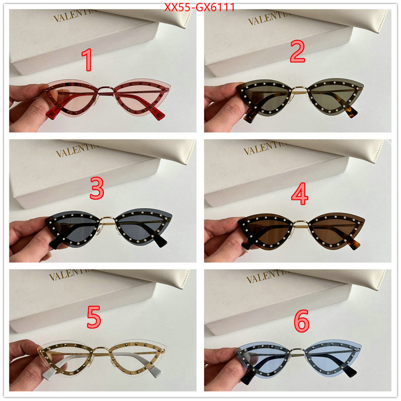 Glasses-Valentino replcia cheap ID: GX6111 $: 55USD