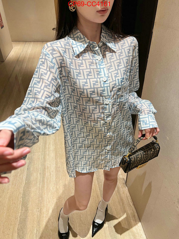 Clothing-Fendi top quality replica ID: CC4161 $: 69USD