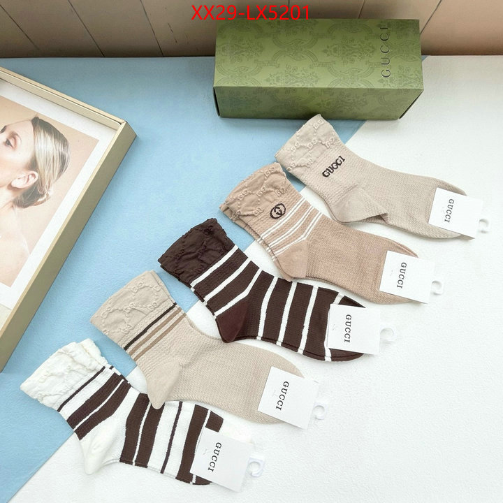 Sock-Gucci where to find the best replicas ID: LX5201 $: 29USD