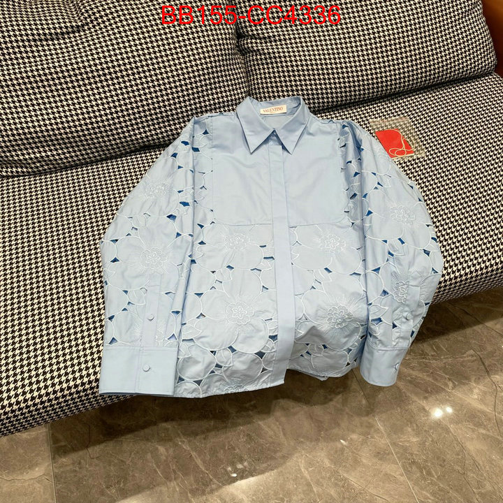 Clothing-Valentino wholesale replica shop ID: CC4336 $: 155USD