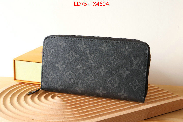 LV Bags(TOP)-Wallet replcia cheap from china ID: TX4604 $: 75USD,