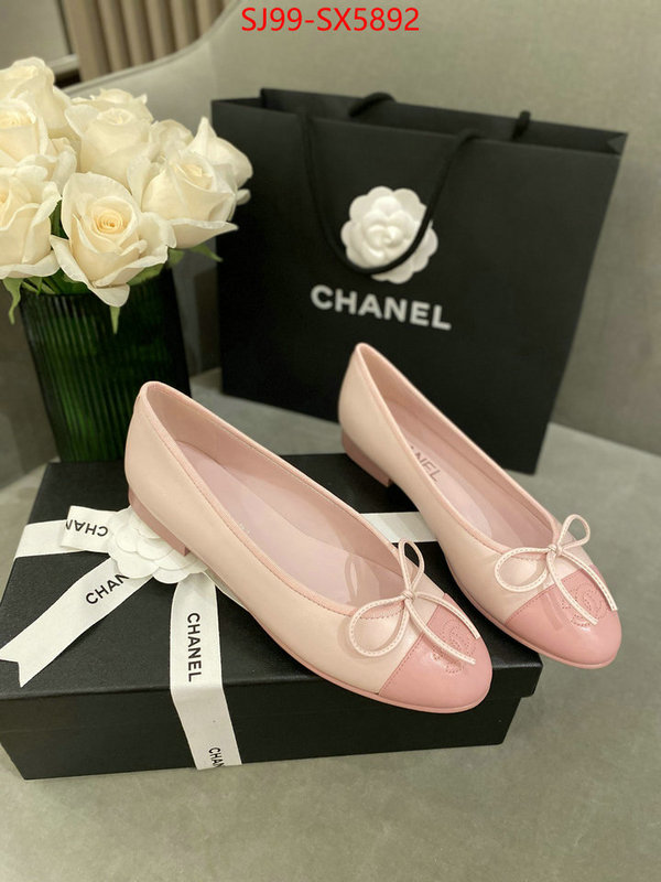 Women Shoes-Chanel high quality 1:1 replica ID: SX5892 $: 99USD