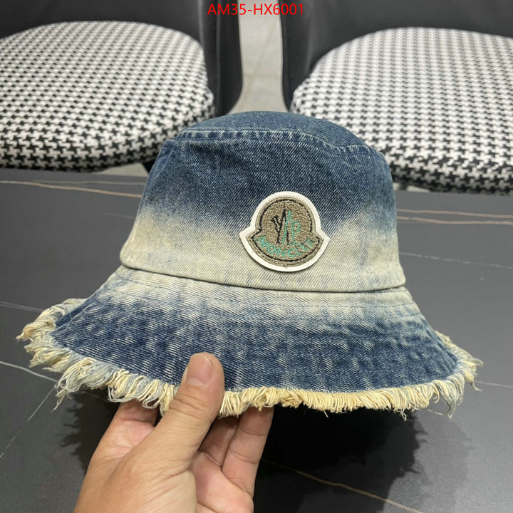 Cap(Hat)-Moncler top quality website ID: HX6001 $: 35USD