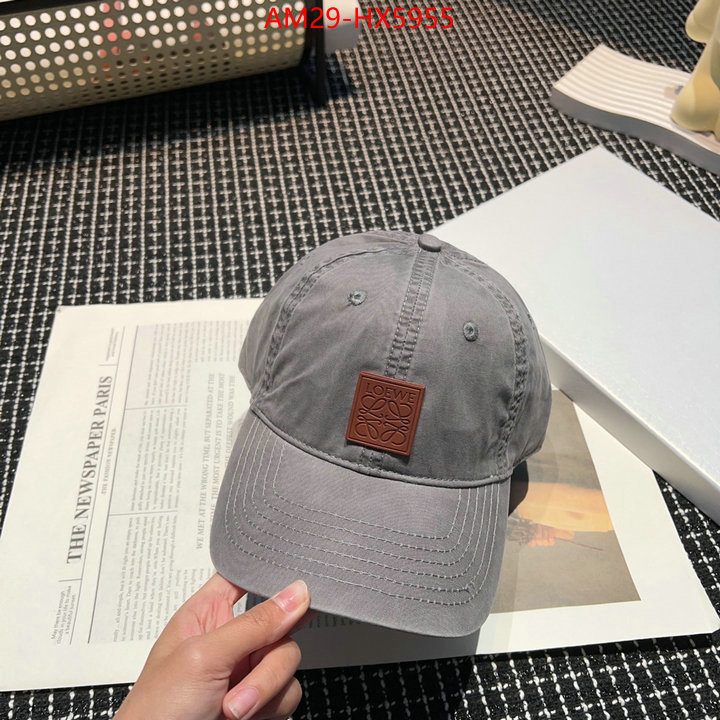 Cap(Hat)-Loewe knockoff highest quality ID: HX5955 $: 29USD