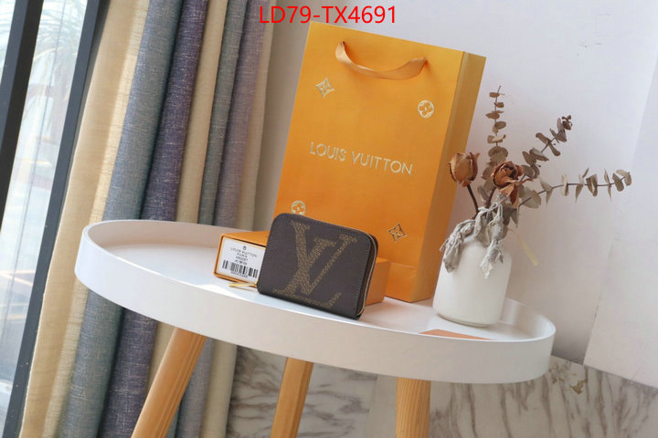 LV Bags(TOP)-Wallet aaaaa replica designer ID: TX4691 $: 79USD,
