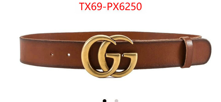 Belts-Gucci top brands like ID: PX6250 $: 69USD