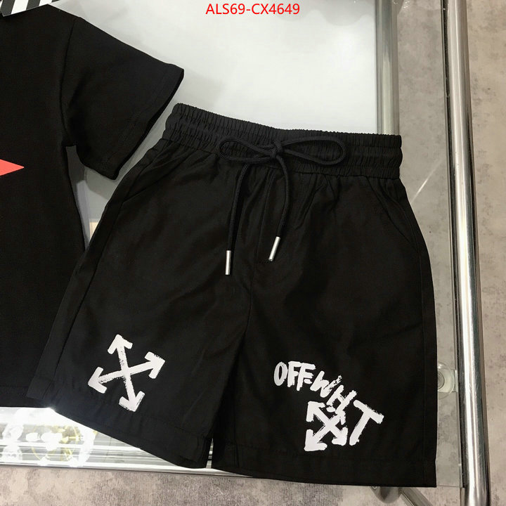 Kids clothing-OffWhite replica 2024 perfect luxury ID: CX4649 $: 69USD